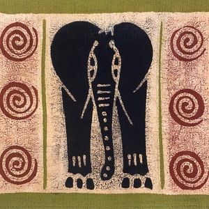 African Batik Placemats -Set of 6